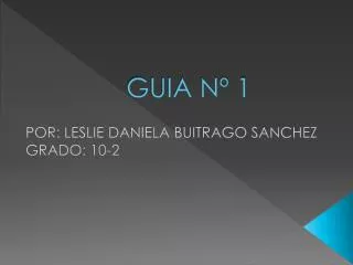 guia n 1