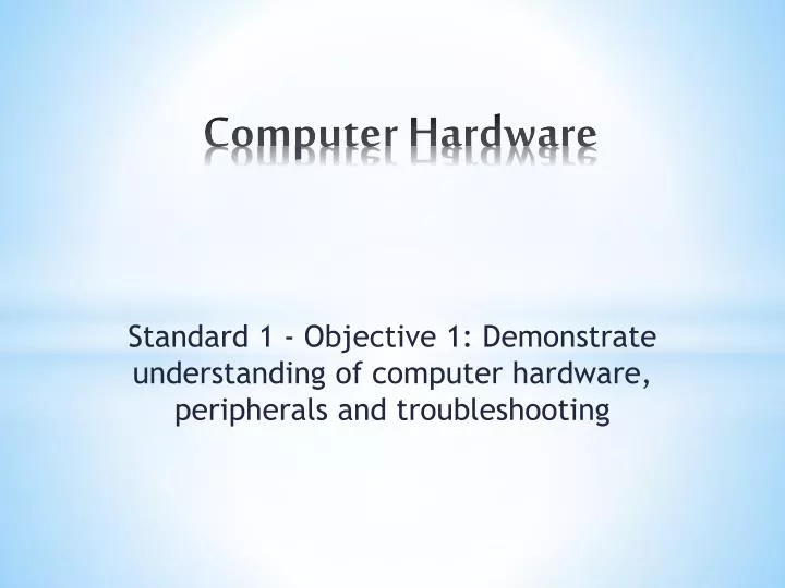 computer hardware