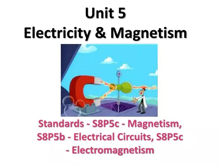 unit 5 electricity magnetism