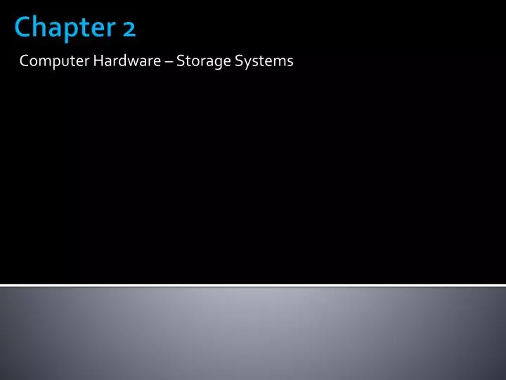 computer hardware storage systems