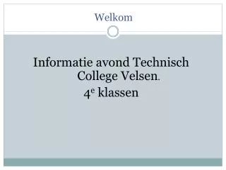 welkom