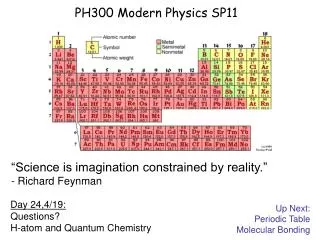 Up Next: Periodic Table Molecular Bonding