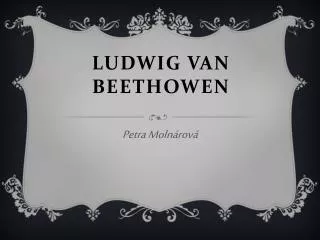 ludwig van beethowen