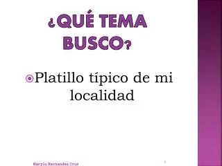 qu tema busco