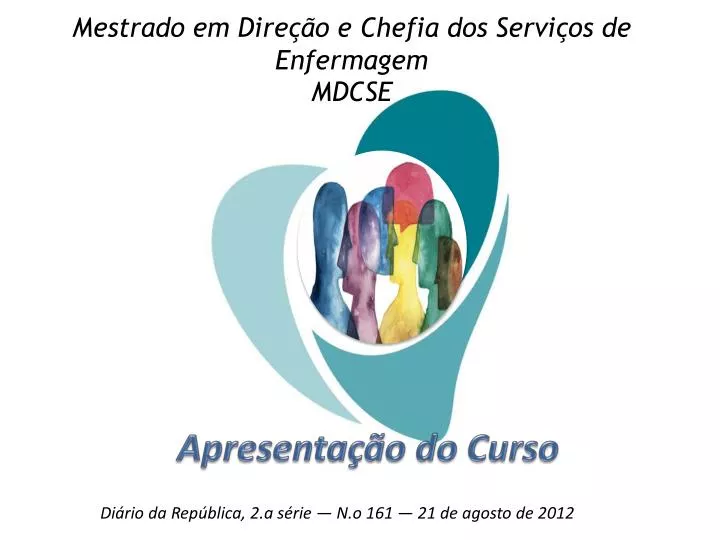 mestrado em dire o e chefia dos servi os de enfermagem mdcse