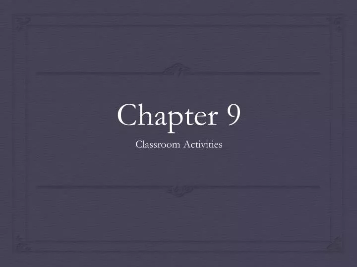 chapter 9