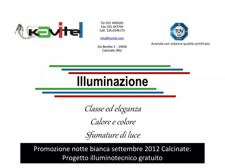 illuminazione