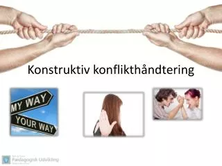 konstruktiv konflikth ndtering