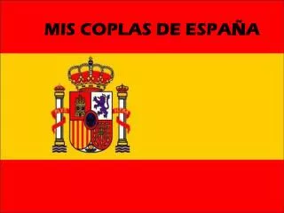 mis coplas de espa a