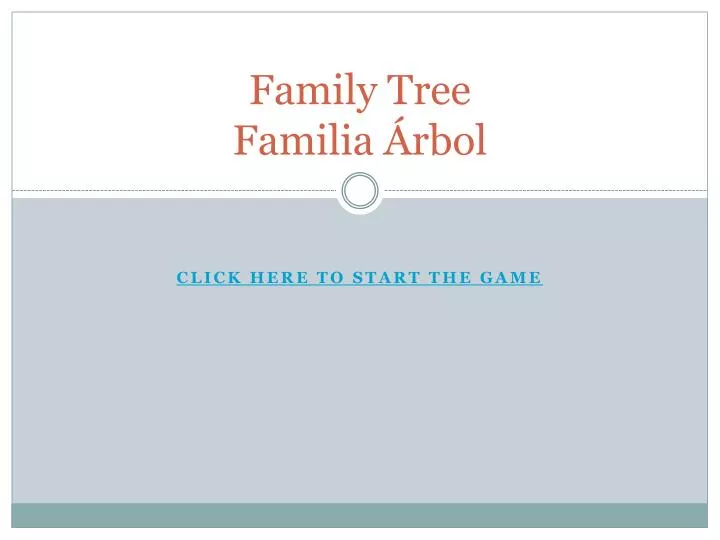 family tree familia rbol