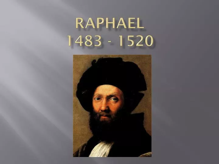 raphael 1483 1520