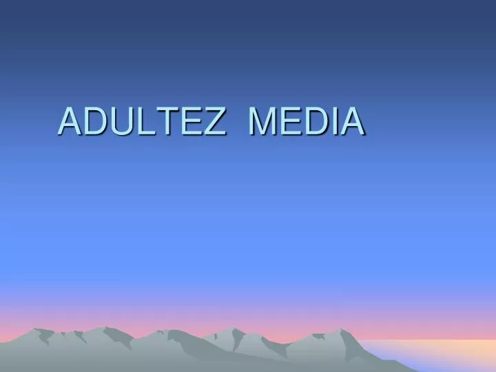 adultez media