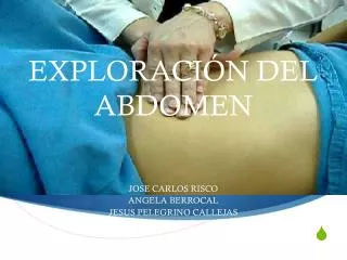 exploraci n del abdomen