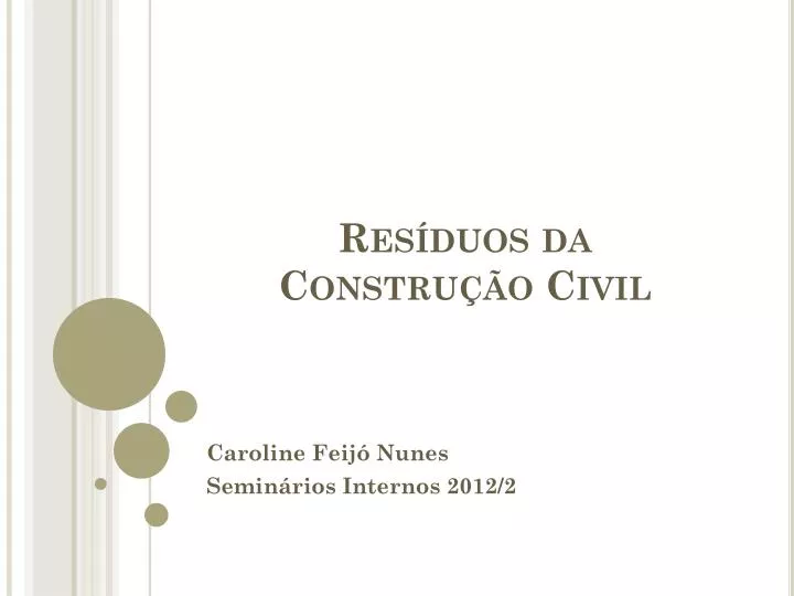 res duos da constru o civil