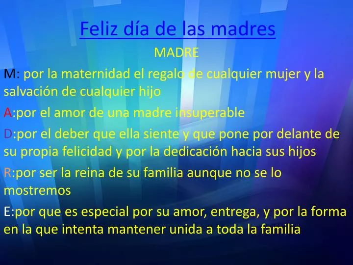 feliz d a de las madres