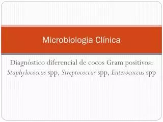 microbiologia cl nica
