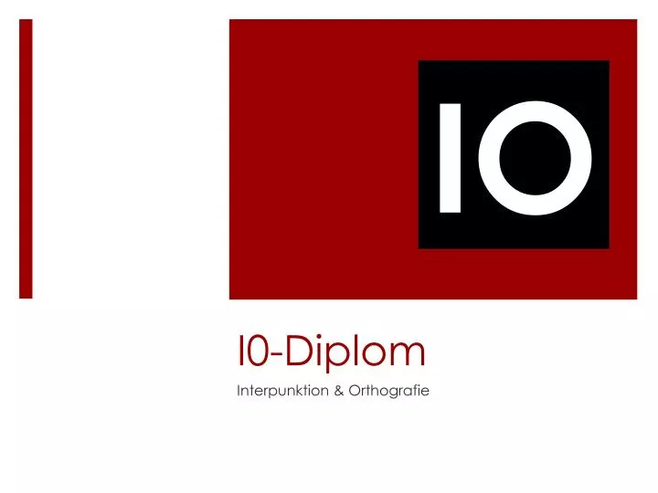 i0 diplom