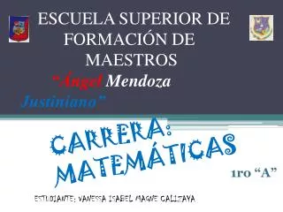 escuela superior de formaci n de maestros ngel mendoza justiniano