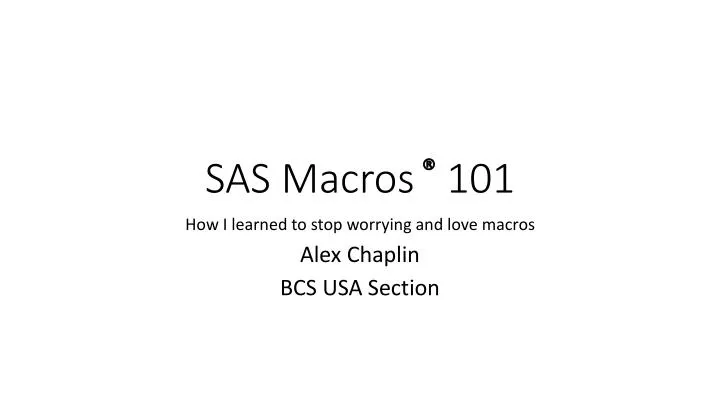 sas macros 101