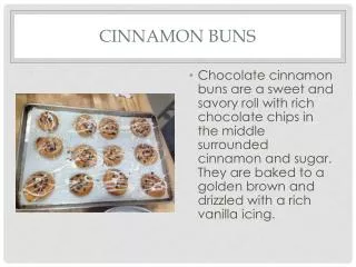 Cinnamon Buns