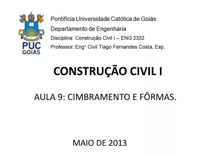 aula 9 cimbramento e f rmas