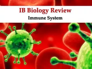 IB Biology Review