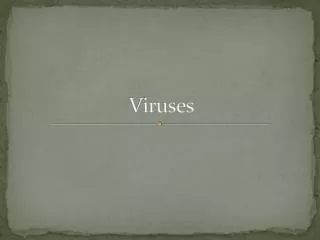 viruses