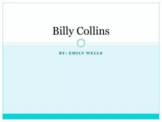 Billy Collins