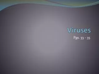 Viruses