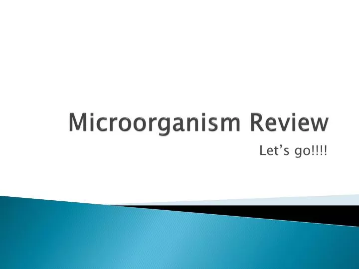 microorganism review