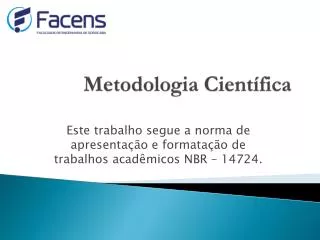 metodologia cient fica