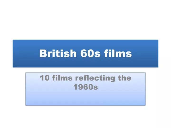 british 60s films
