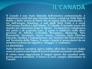 il canada
