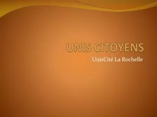 unis citoyens