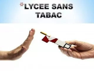lycee sans tabac