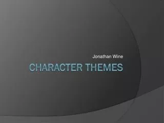 Character Themes