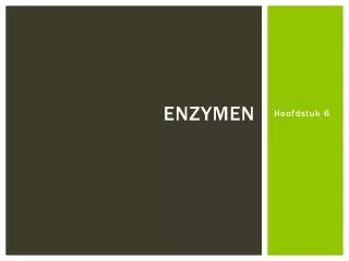 Enzymen