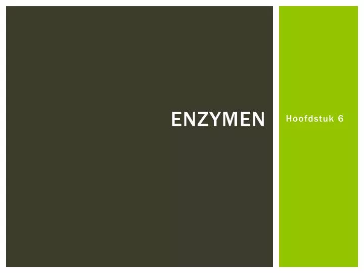 enzymen