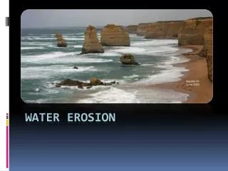 Water Erosion