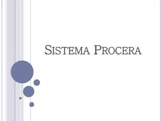 sistema procera