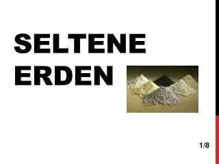 seltene erden