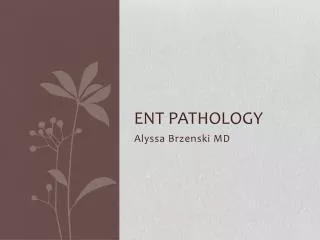 ENT Pathology