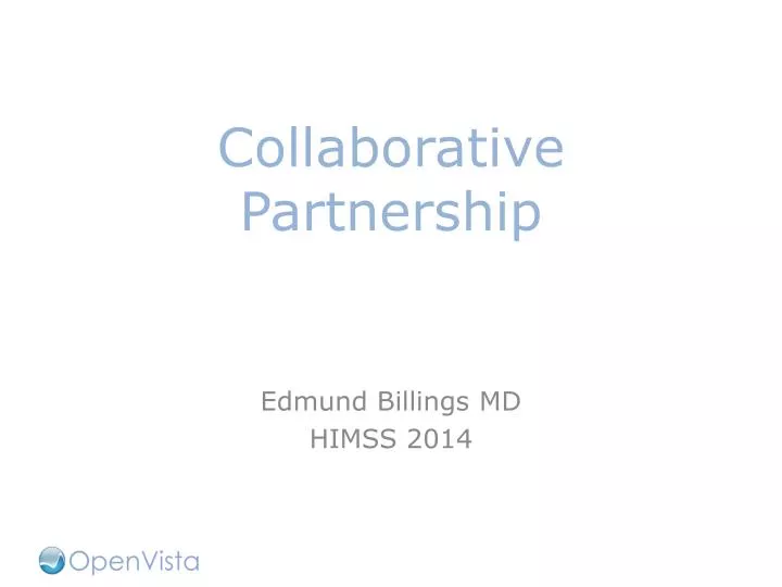 collaborative partnership