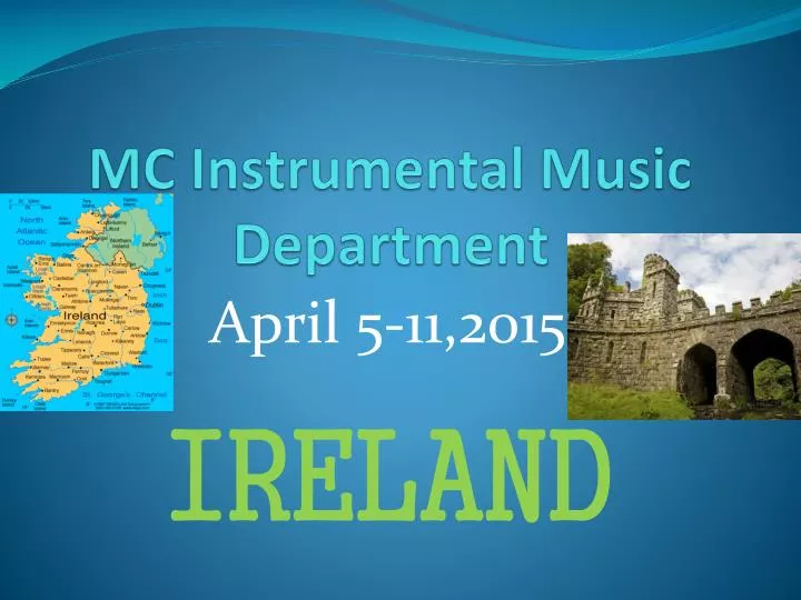 mc instrumental music department