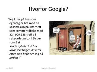 hvorfor google