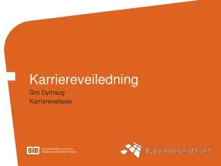 karriereveiledning
