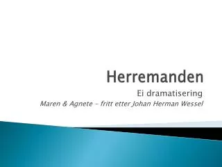 herremanden