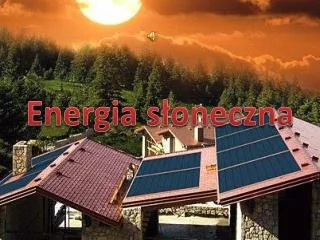 Energia słoneczna