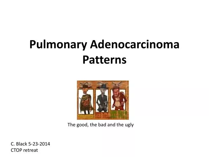 pulmonary adenocarcinoma patterns
