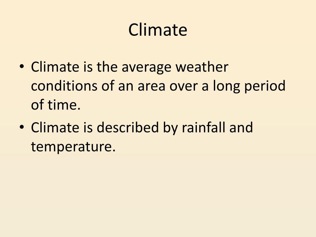 PPT - Climate PowerPoint Presentation, free download - ID:2046720